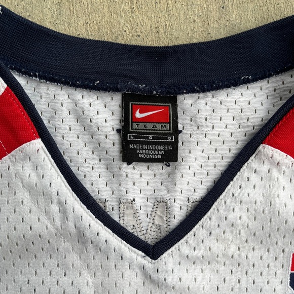 Mens Nike USA Basketball James 6 Jersey Size L Authentic Team Apparel - Picture 4 of 7